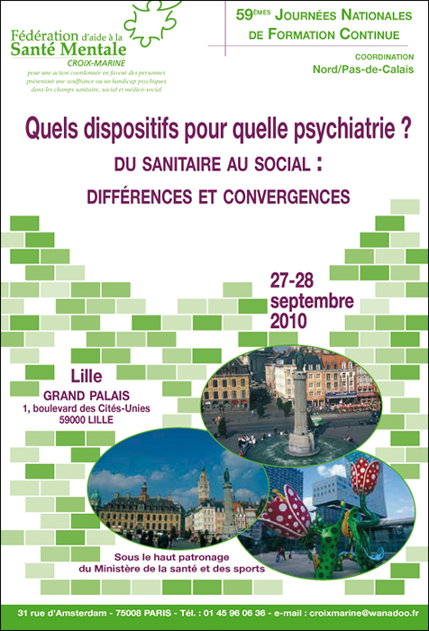 Pratiques en santé mentale. Dossier « Quels dispositifs pour quelle psychiatrie ? Du sanitaire au social, différences et convergences »