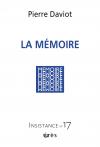 Insistance. Dossier « La mémoire »