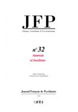 Journal français de psychiatrie. Dossier « Anorexie-boulimie. Approche clinique et théorique »