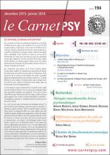 Le Carnet Psy n°194