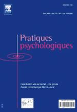 Pratiques psychologiques. Dossier « Conciliation vie au travail-vie privée »